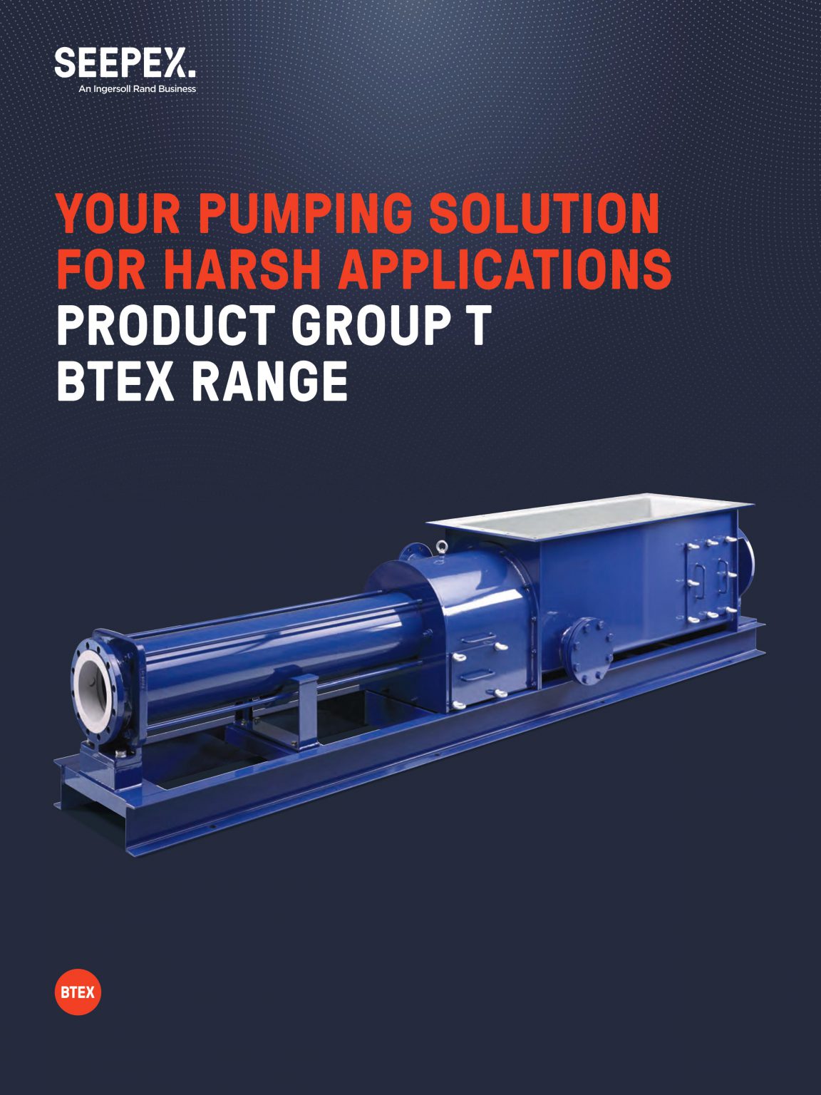 Seepex screw pump BTEX series - Macxa JSC | Macxa JSC